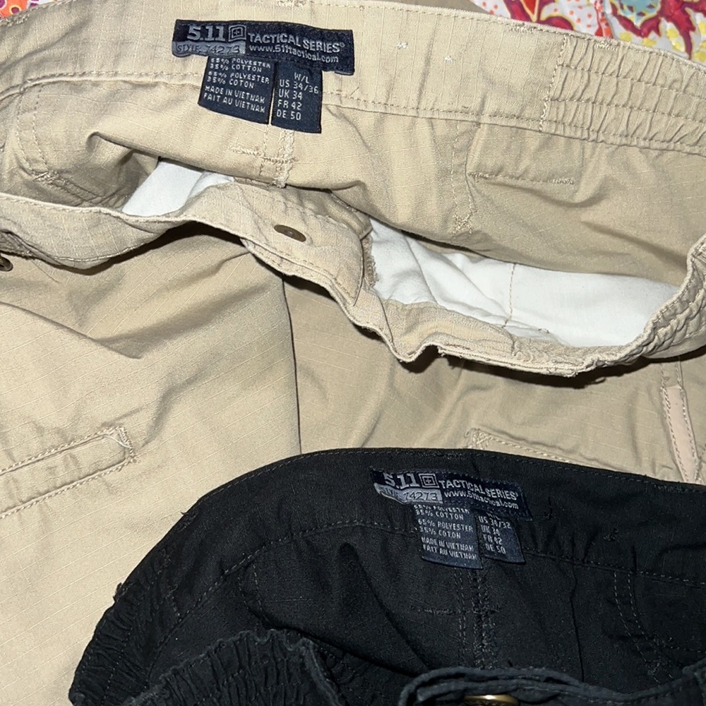 Free shipping Brand new!2 pairs of 5.11 tactical sold as a set -35$ for 1 pair. - Picture 4 of 6